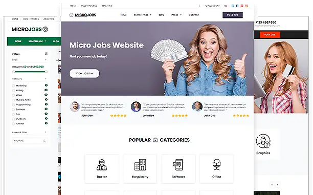 MicroJob Website