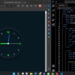 Real-Time Analog Clock Using HTML, CSS, and JavaScript
